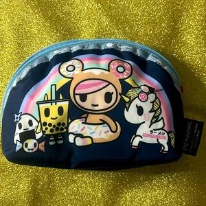 Lesportsac Tokidoki Donutella Padded Cosmetic Pouc